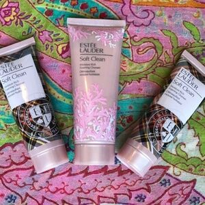 Estée Lauder Soft Clean Moisture Rich Foaming Cleanser. Lot of 3 tubes.